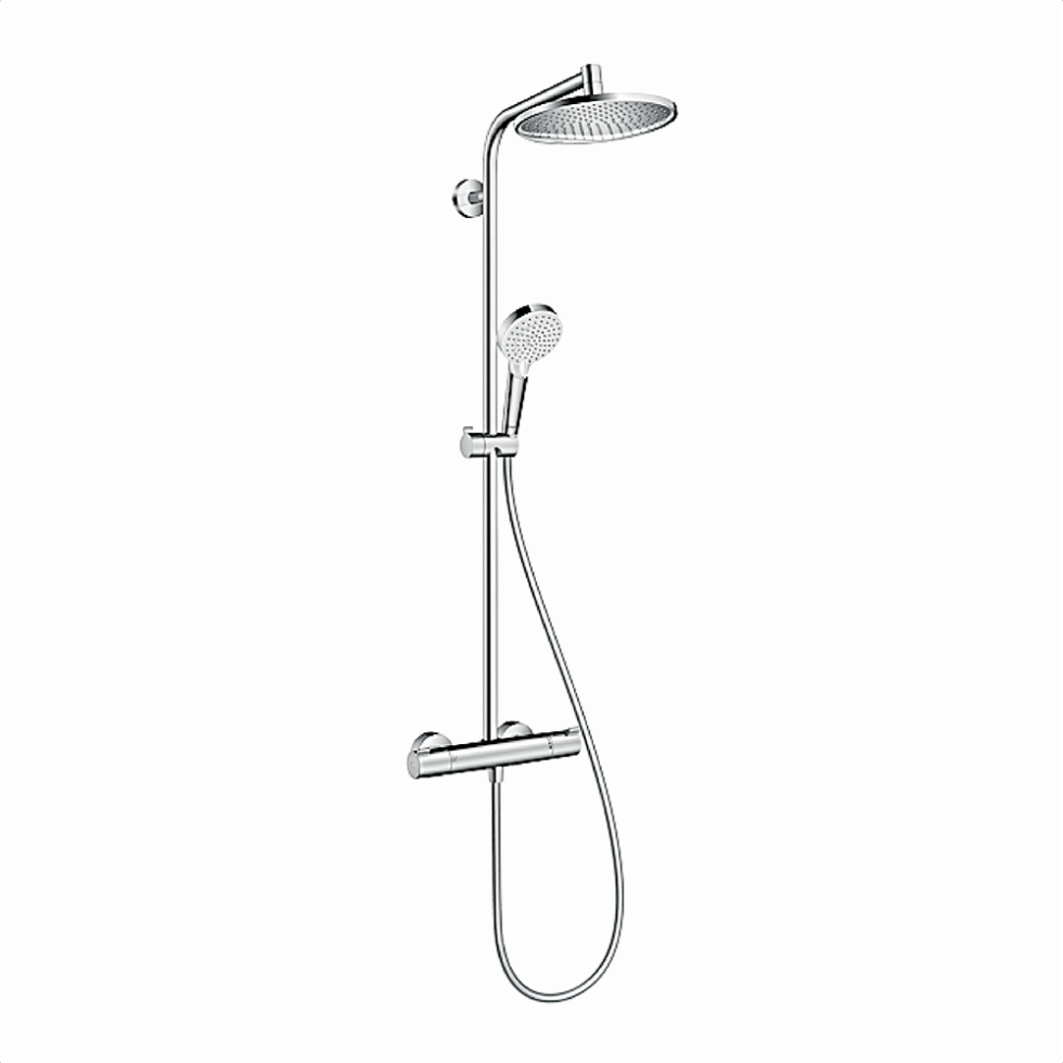 HansGrohe Crometta S 240 EcoSmart Showerpipe, krom