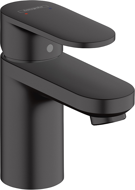 Hansgrohe Vernis Blend håndvaskarmatur 70 uden bundventil mat sort